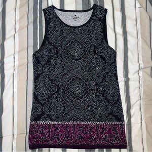 Athleta Printed Tank Top – Size Small Tall (ST)